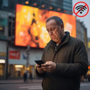 Реклама, которая работает. И не зависит от интернета и связи!